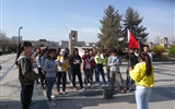 經管系13級旅游管理專業(yè)學生到武威雷臺漢墓景區(qū)實訓
