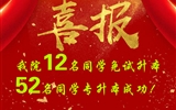 喜報(bào)！我院12名同學(xué)免試升本！52名同學(xué)專(zhuān)升本成功