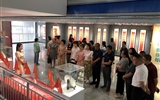 經(jīng)濟(jì)管理系黨總支開展參觀“紅色文化藝術(shù)館”，獻(xiàn)禮建黨100周年活動