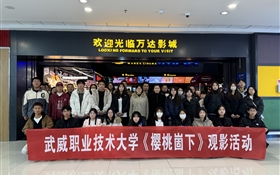 學(xué)校組織開展《櫻桃崮下》觀影活動